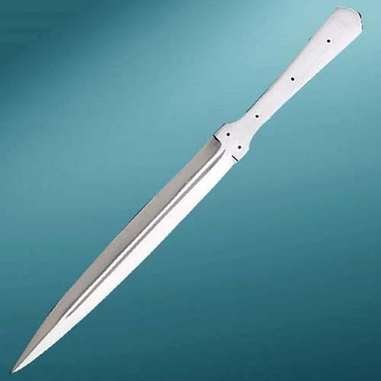 Long Double Edge Dagger Blade by Windlass