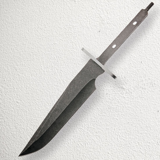 Durango Bowie– Stone Washed Finish High Carbon Steel Knife Blank