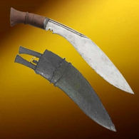 BhojPure Traditional Kukri with Old Scabbard