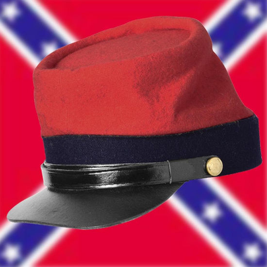 Jean Wool Military Uniform Supply Reproduction Civil War Kepi Cap