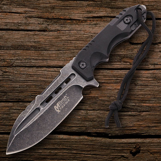 MTech Xtreme Spear Point Black Scales | Atlanta Cutlery