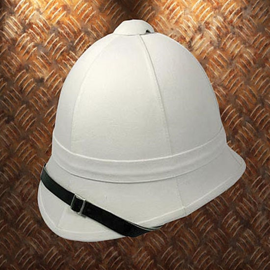 Classic White Pith Helmet