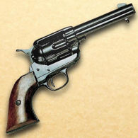 Black Old West 1873 Quick Draw Army Revolver