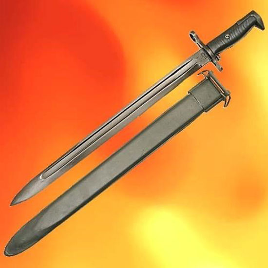 Long M1 Bayonet with Scabbard