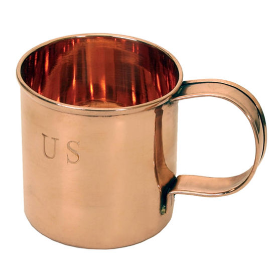 Picture of Solid Copper US Soup Mug