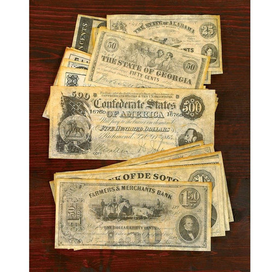Picture of Civil War Currency Set