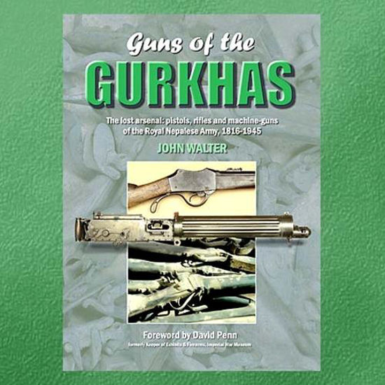 Picture of "Guns of the Gurkhas"  Laminated Hardcover Book