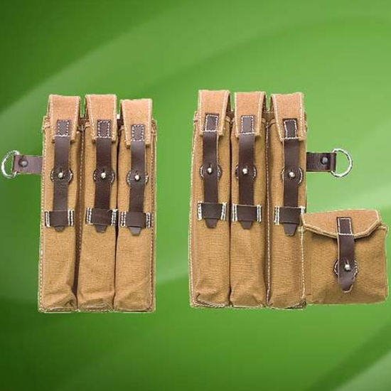 Picture of German WWII MP-40 Mag Pouch Set