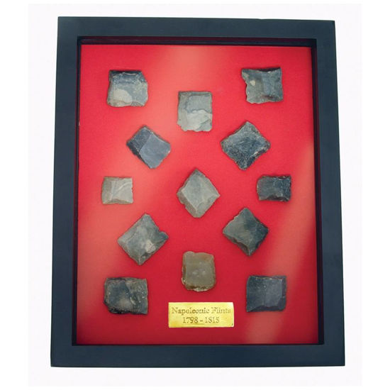 Picture of Brown Bess Musket Flints Display Box