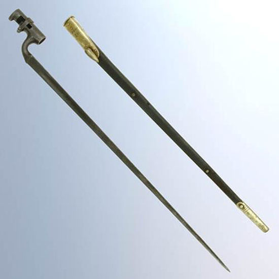 Picture of P-1876 Martini Henry Bayonet with Scabbard