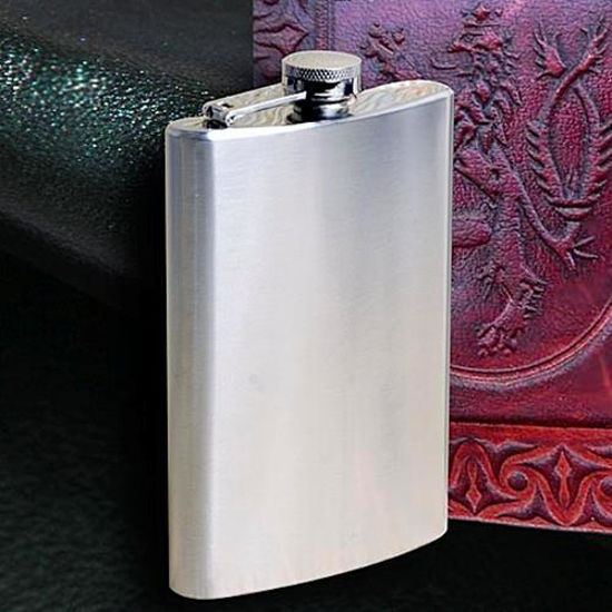 Stainless Steel 12 oz Pocket Flask