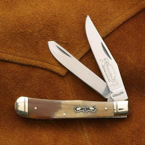 Frost Cutlery Bear & Bull Dual Blade Trapper Knife