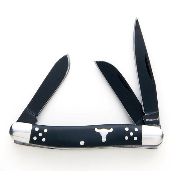Picture of Black Angus Stockman Triple Blade Knife