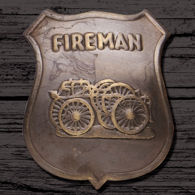 Fire Brigade Badge Replica