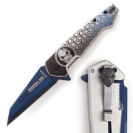 Tac Force Midnight Ops Tanto Knife - Deep Blue Blade
