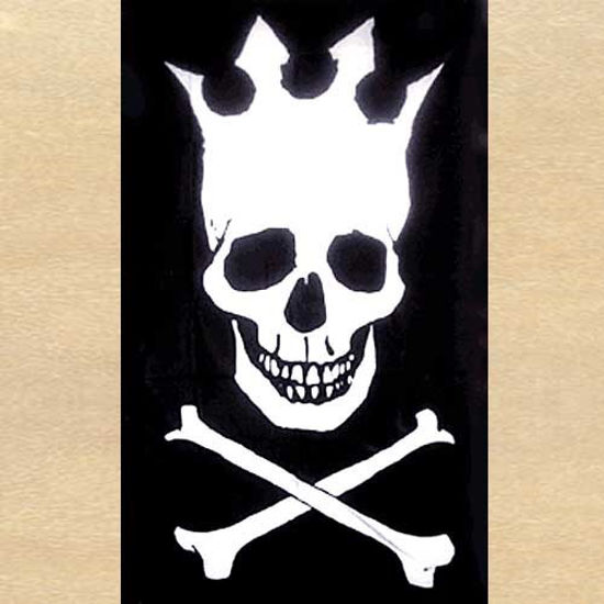 Picture of Skull with Crown Flag