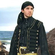 Picture of Black Pirate Vest
