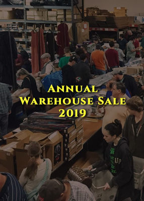 Annual Warehouse Sale 2019