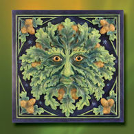 Picture of Green Man Wall Plaque