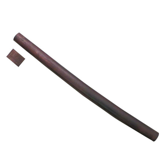 Stained Hardwood Curved Replacement Shaft for Francesca Medieval Axe