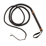 Made in Spain Split Hide Leather Bullwhip - 9 Foot