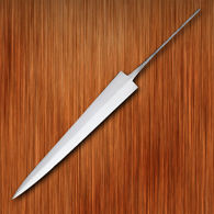 1085 high carbon steel Arkansas Toothpick Blade Blank