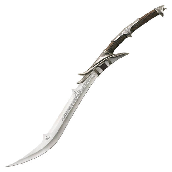 Kit Rae Mithrodin Sword with Rune Etched False Edged Blade