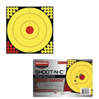 set of 5 long range Bullseye targets have adhesive backing and can be applied anywhere, have an easily visible black splatter 