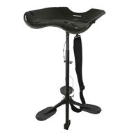 Hawk Hunting Ergo Marsh Waterfowl seat has ergonomic design, a stable, adjustable swivel seat, and includes adjustable carry sling
