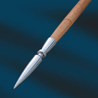Butt Cap protects the shaft, gives balance to the spear, and can also be used as a secondary spearhead