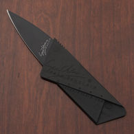The perfect "shirt pocket" knife, Cardsharp super-light folder is the size of a credit card with a thin stainless steel blade