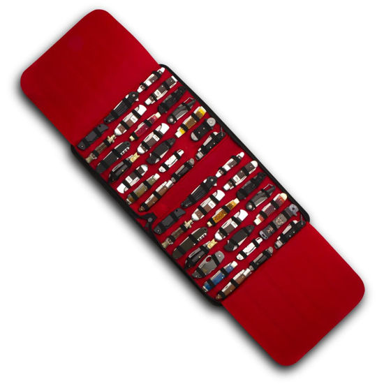 Pocket knife Storage Case Holds 40 Knives