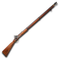Enfield Pattern 1853 Fourth Model Smoothbore Musket Non-Firing Replica with working trigger, steel barrel, brass butt plate 
