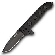 CRKT M16®-14ZLEK Law Enforcement folding knife has non-reflective black finish, seat belt cutter and window breaker