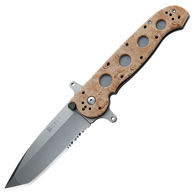 CRKT M16-14ZSF Special Forces Folder with Desert Camo sscales, non-reflective bead-blast finish AUS 8 stainless steel blade