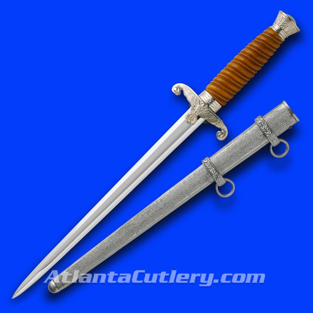 Army Officer WWII Dagger with Scabbard