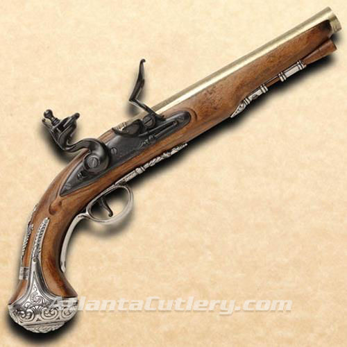 George Washington Flintlock Pistol Non firing Replica