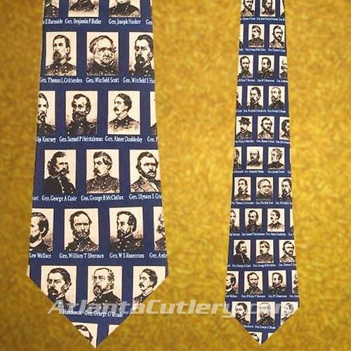 Picture of Portraits of Union Generals Silk Tie