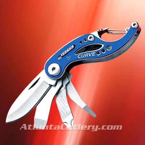 Picture of Curve Keychain Tool - Blue