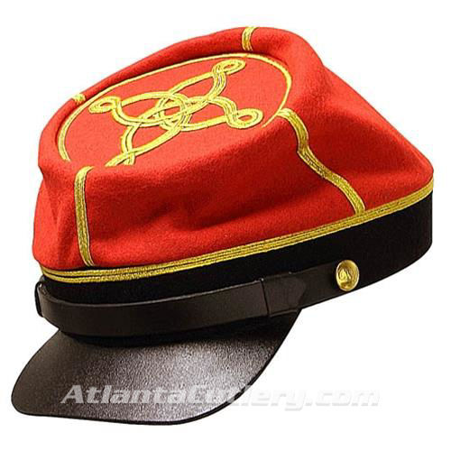 Picture of Confederate Artillery Officers Kepi 2nd Pattern