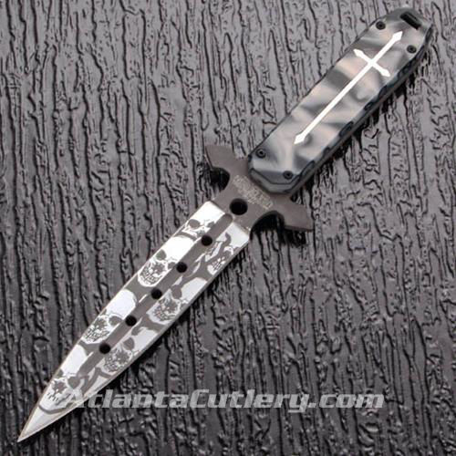 Picture of M Tech Gothic Steel Skull Dagger