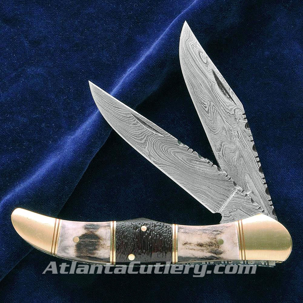 Picture of Double Blade Damascus