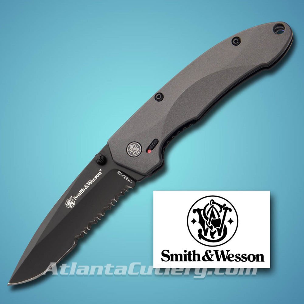 Picture of Smith & Wesson SWAT Partially Serrated Edge