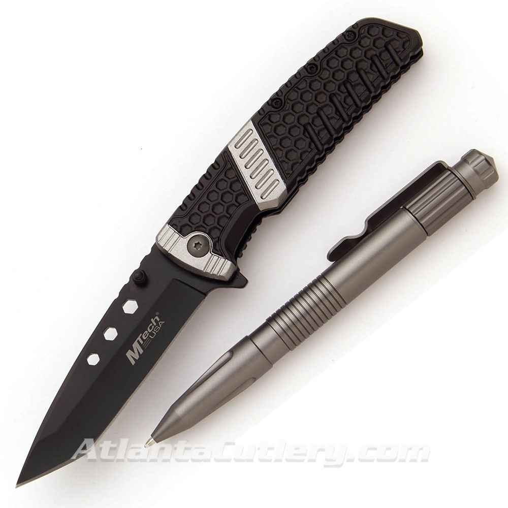 Tactical Pen & Knife Set by MTech