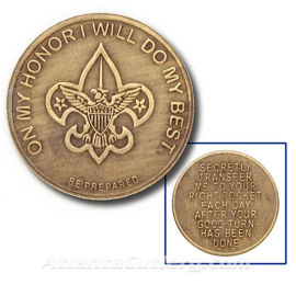 Boy Scout Pocket Coin