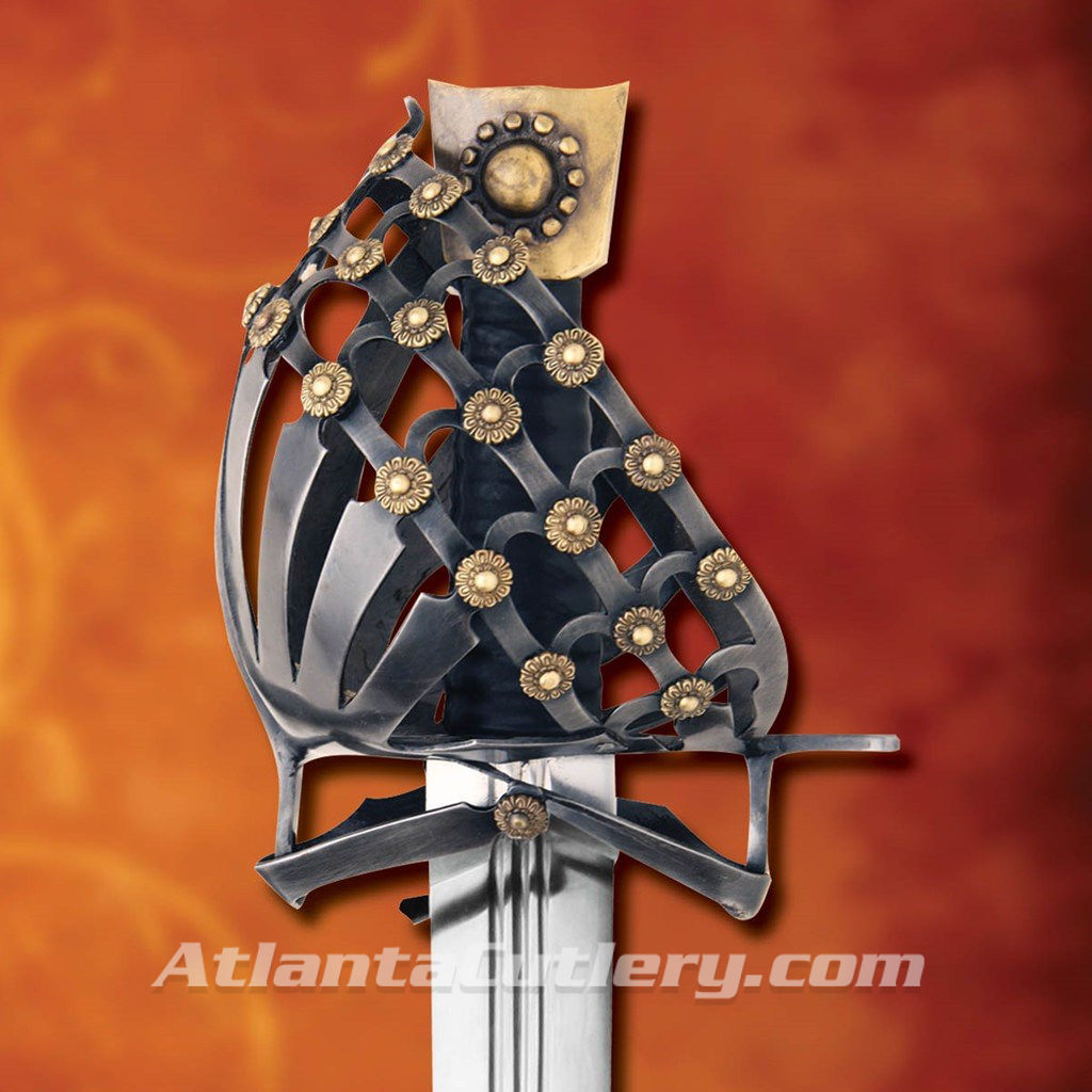 Picture of Mercenary Schiavona Half Basket-Hilt Sword