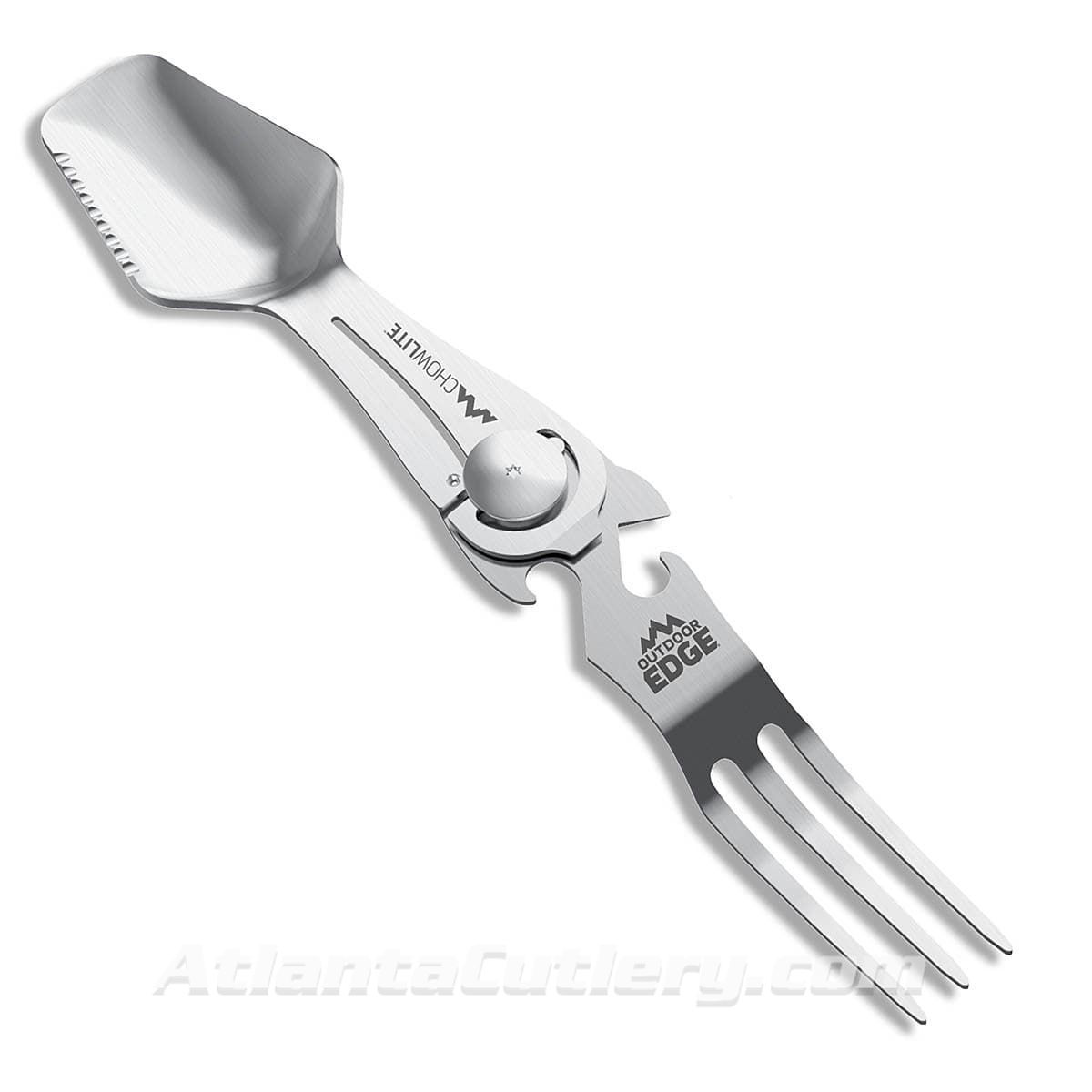 Outdoor Edge ChowLite Camping Utensil with Fork and Knife