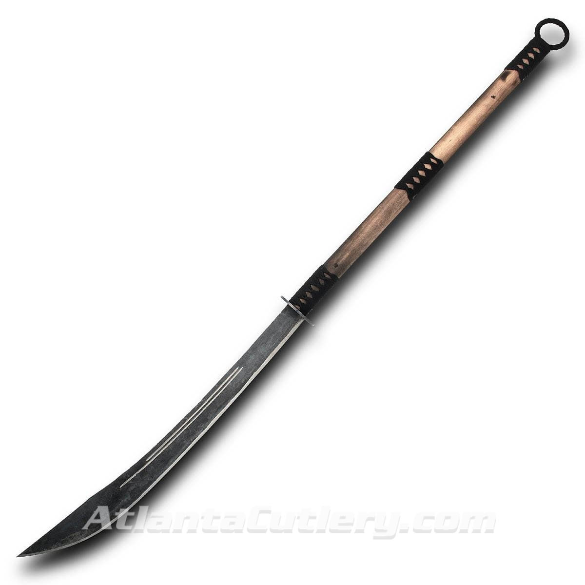 Hand Forged Naginata Carbon Steel Pole Weapon 