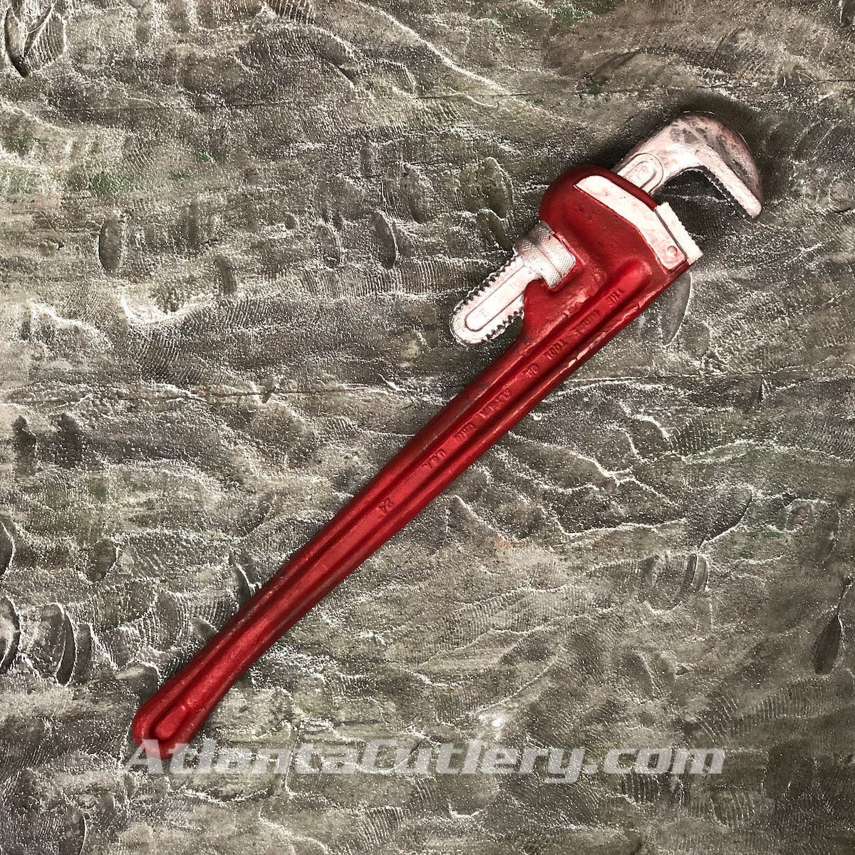 Foam Bloody Pipe Wrench is lightweight, dense foam rubber, realistically painted, and will withstand up to 80 lbs. of pressure