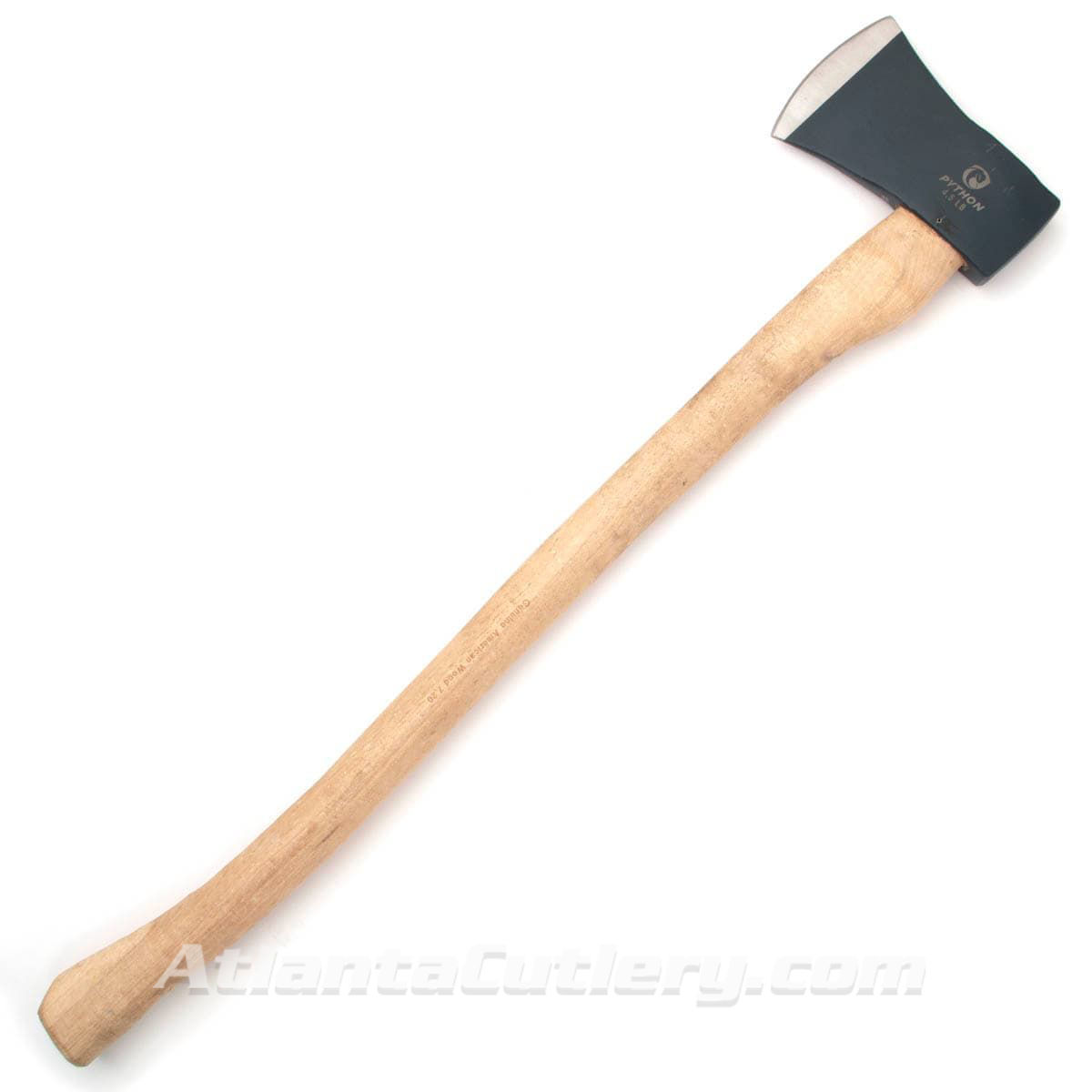 Python Felling Axe with Drop forged 1055 high carbon steel blade and hickory handle